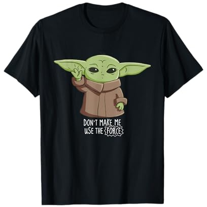 Star Wars The Mandalorian Grogu Don't Make Me Use The Force T-Shirt