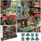 WAPAG Puzzle 1000 Teile, Holz-Puzzle Erwachsene, 75X50 cm Jigsaw Puzzles für Familienspiel Dekompression