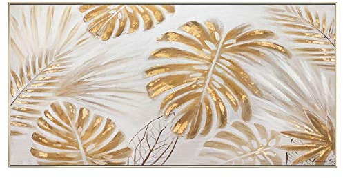 DIY 5D Diamant Malerei Set Erwachsene Vollbohrer Groß goldenes Blatt Strass Stickerei Kreuzstich Full Diamond Painting Kits Mosaik Handwerk für Home Wall Art Dekoration 30x70cm