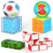 Vdealen 3D-Puzzle mit 3x3 Zauberwürfel, Labyrinth-Box, Regenbogen-Puzzleball, Weisheitsball, Schlangenwürfel, Infinity-Würfel, IQ-Spiele für Kinder Teenager Erwachsene