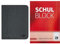 WEDO 58352412 Ringbuchmappe College, A4, mit 2-Ring-Mechanik, Grau & Brunnen 1052528 Schulblock/Notizblock (A4, 50 Blatt, kariert, mit Randlinien, Lineatur 28, gelocht, kopfverleimt, 70 g/m²)