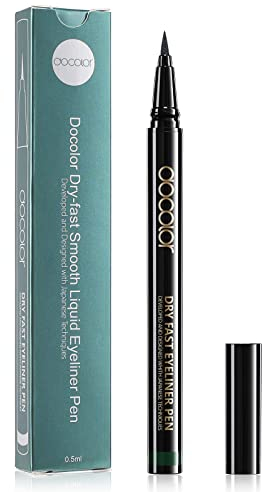 Docolor Eyeliner Grün Wasserfest Super Slim Liquid Eye Liner Gel