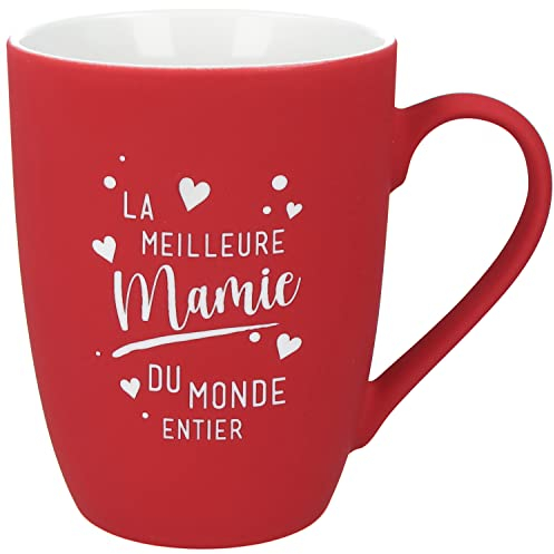 SPRUCHREIF · Tasse grand-mère · Tasse Soft TOUCH-Tasse · Tasse · Gravure des deux côtés · Tasse avec inscription · Cadeau pour grand-mère des petits-enfants · Cadeau de fête des mères