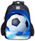MATMO Fußball-Rucksack für Jungen, Fußball-Druck, cooles Fußball-Muster, Schultasche, Fußball-Rucksack 23-5, One_Size, Cartoon