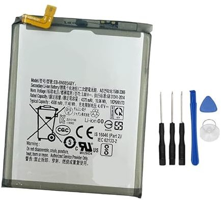 Backupower Ersatz EB-BN985ABY Akku Kompatibel mit Galaxy Note 20 Ultra 5G SM-N986B/DS EB-BN985ABY GH82-23333A