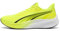 PUMA Unisex Pounce LITE Straßen-Laufschuh, Yellow ALERT Black, 45 EU