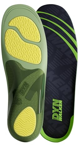 Plattfuß Einlagen, DynWalker Gel Einlegesohlen, Vorbeugung Von Plantar Fasciitis, Fersensporn, Hallux Valgus, Rückenschmerzen, Für Langes Stehen, XL
