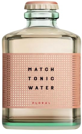 Getränke und Mixer 24 Einheiten Box Match Tonic Water Floral Kleine Flasche 20 cl