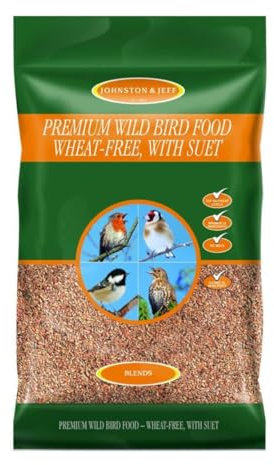 Johnston & Jeff Premium No Mess Wheat Free Wild Bird Food - 12.75kg