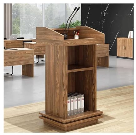 Stehpulte Luxus Rednerpulte Holz W/2 Offene Lager Regal Stehend Kanzeln