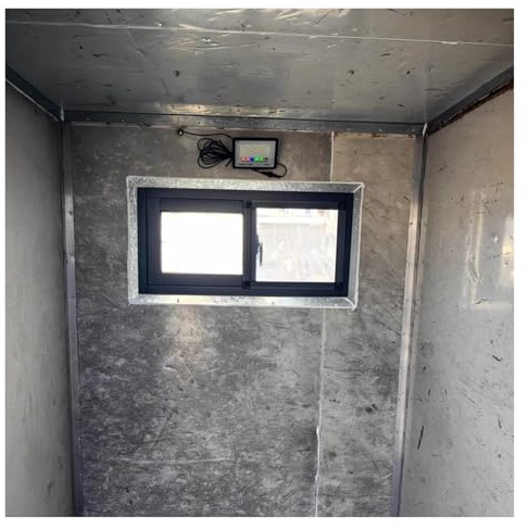 Ventanas correderas Ventana Corrediza Horizontal Extra Ancha De 120 110 100 90 80 70 60 50 40 Cm Para Sótano/garaje/cobertizo/gallinero O Casa De Juegos, Marco De Metal Con Vidrio Templado(WxH 60x30cm