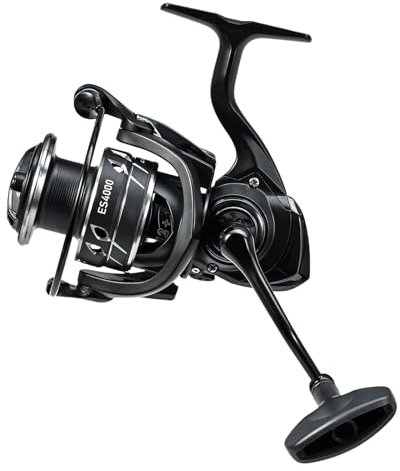 VIVIWI Moulinet de pêche ES1000-ES5000 pour eau douce Manche interchangeable 5.1:1/5.5:1 Rapport d'engrenage