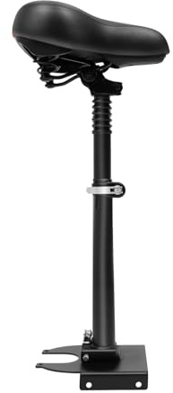 Elektroroller Scooter Sitz, E-Scooter Faltbarer Stoßdämpfender Sitz 50-68cm Höhenverstellbar Sattel 100Kg Tragwert, Scooters Sattelsitz Geeignet für Xiaomi 365 Scooters