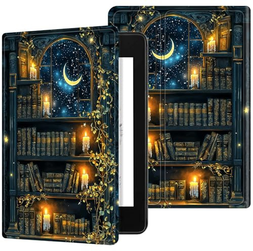 RWUTYTIUL Étui pour Kindle Paperwhite 6 12ème génération 2024 et Kindle Colorsoft Signature Edition 7, résistant aux chocs, protection intelligente multi-angles pour tablette de visualisation