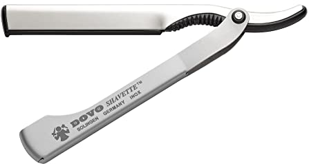 Dovo Silber Shavette Satin Finish Rasiermesser