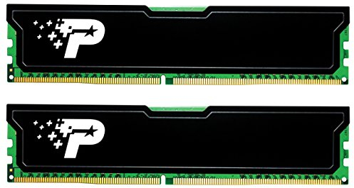 Patriot Signature 16GB DDR3 1600 MHz Arbeitsspeicher Dual Module Kit (16 GB, 2 x 8 GB, DDR3, 1600 MHz, 240 - pin DIMM) PSD316G1600KH Mit Heatspreader