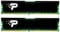 Patriot Signature 16GB DDR3 1600 MHz Arbeitsspeicher Dual Module Kit (16 GB, 2 x 8 GB, DDR3, 1600 MHz, 240 - pin DIMM) PSD316G1600KH Mit Heatspreader