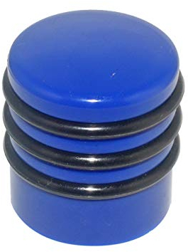 Hettich Türstopper blau, 31 x 30 mm, 1 Stück, 356580