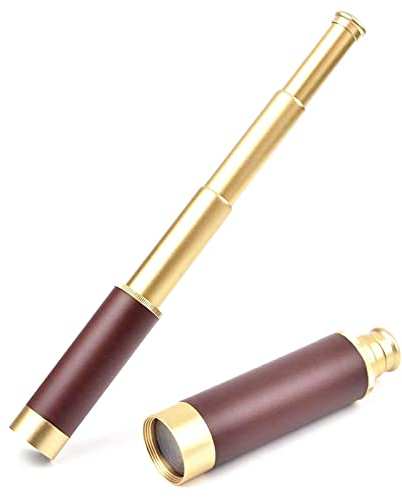 Lychee HD Premium 9 x 32 Push-Pull Monokular Fernrohr Teleskop Fernglas für Camping, Vogelbeobachtung Jagd Golf Safari und in der Oper