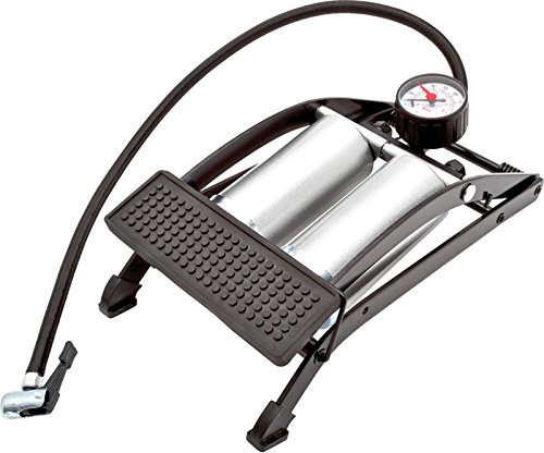 PCL FP7H02/3 Double Foot Pump with Psi/Bar Gauge