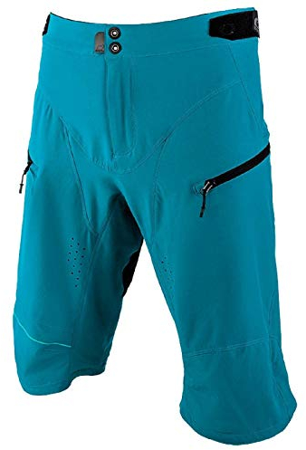 O'NEAL | Mountainbike-Hose | MTB Mountainbike DH Downhill FR Freeride | Wasserdichtes, Atmungsaktives Material, 100% Polyester | Rockstacker Shorts | Erwachsene | Blau | Größe 30/46