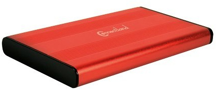 Connectland External Case 2519 Red 2.5 '' USB v3.0 for HDD / SSD
