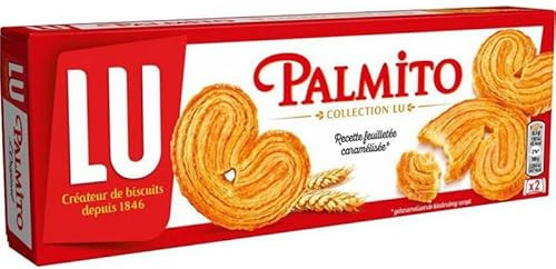 LU Palmito Collection LU Recette Feuilletée Caramélisée 100g (lot de 6)