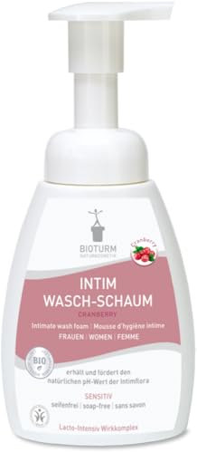 BIOTURM Intim Wasch-Schaum Cranberry 6 x 250 ml
