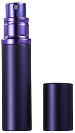 AsaNana Perfume Atomiser, Refillable & Travel Size Perfume Bottle, Leaking Proof,Bottom Pump without Funnel, Luxurious Small women and men, 5ml (Cla-MatBlue)