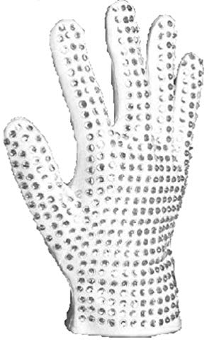 Shuanghao Weihnachten Halloween Cosplay Rollenspiel Suitable for handgefertigte, glänzende Punk-Konzerthandschuhe(Rechte -Mitte)