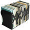 MSDADA Buchstütze, Metall Einstellbare Buchstützen, rutschfeste Bücherstützen Bücherständer Bookends, Metall Kinder Buchständer Zeitschriftenordner Bücherhalter Desktop Aufbewahrungsbox (Schwarz)
