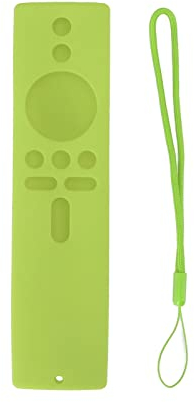 Fdit Custodia in Silicone Antiscivolo per Telecomando Cover Protettiva per TV Stick Cover in Silicone per Telecomando per Xiaomi Mi Box S(4#)