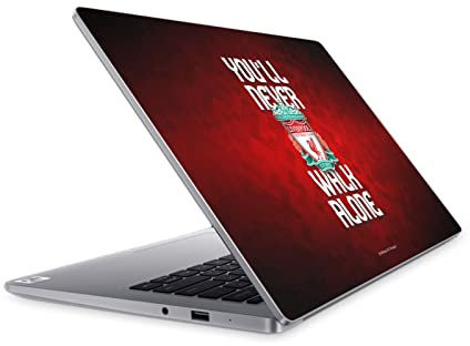 Head Case Designs Offizielle Liverpool Football Club YNWA Kunst Vinyl Haut Aufkleber Abziehbild Abdeckung kompatibel mit Mi Notebook 14 (2020)