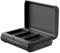 BOYA BY-XM6-K2BOX Caja de carga de batería inalámbrica para sistema de micrófono Lavalier inalámbrico BY-XM6 Series S2, K2/K2W/K2P/K2B/K2B (negro) (para DSLR/Smartphone, TX-RX)