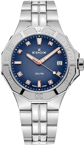 EDOX Analog mid-37089, Silber