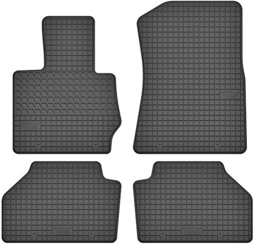 Maßgefertigte Auto Gummimatten, kompatibel mit BMW X3 F25 von 2010 bis 2017-4 teilige Gummifußmatten Set, Geruchlos & Abriebfest, Hochwertige Fußmatte Auto Accessoires