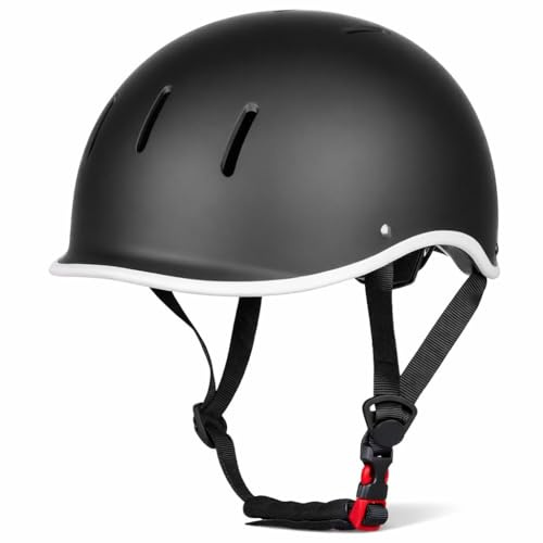 VINZ Aragon Fahrradhelm | Robuster Stadthelm für den Stadtverkehr | Leicht & Individuell Anpassbar | Urban Fahrrad Helm Für Erwachsene