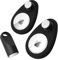 Airtag Holder Hidden 2 Pack GPS Tracker Case, Anti-Removal Airtag Silikonhülle mit Pins, geeignet für Kinder, ältere Menschen, Haustiere, Rucksack, Gepäck (Schwarz)