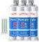 vicpricme Lot de 2 tubes de colle en résine époxy, 1,76 oz, transparente, seringue à souder liquide, résistante à la température, anti-eau, pour coller le métal, le plastique, le bois, la céramique