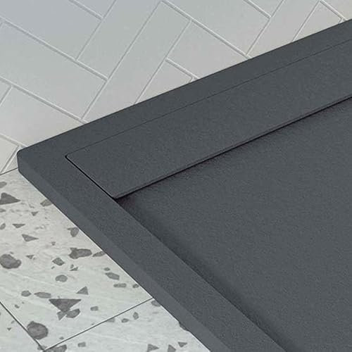 Grille de receveur de douche 70 cm pour receveur de douche Amur largeur 80cm couleur Anthracite