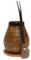 Mate Green Juego de té de mate Yerba ● Taza de cerámica mate de 350 ml ● Pajita de acero inoxidable Bombilla 19 cm ● Calabaza de cerámica hecha a mano ● Taza de cerámica Matetee ● Almohadilla de
