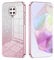 ILING Case for Xiaomi Redmi Note 9S / Redmi Note 9 Pro, Ultra Thin Elegant Gradient Color Sparkling Back Design Electroplated Edging Soft Silicone TPU Shockproof Phone Case Girls Cover (Pink)
