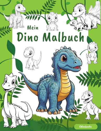 Mein Dino Malbuch