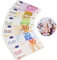 SOETDERT Faux Billets, Accessoires en Euros, Argent Arithmétique pour Jouets, Argent Fictif Billets en Jouets pour Enfants pour Apprendre à Compter, Jeu éducatif