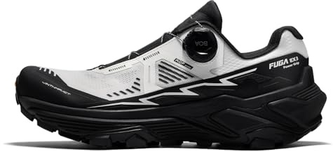 KAILAS Herren FUGA EX 3 BOA Trail Running Schuhe Leichtgewichtige rutschfeste Atmungsaktive Jogging Wanderschuhe Original/Schwarz 44
