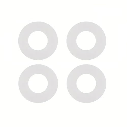 4 PCS Flush Valve Base Sealing Washer, 63x33x3mm, Toilet Flush System Replacement, Flush Valve Seal, Flush Valve Seal Compatible, Flush Valve Repair