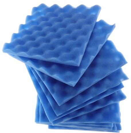 VICASKY 12 Stück Akustikpaneele Schallschutzplatten aus Pu für Wände mit Selbstklebender Schalldämmung und Effektiver Schallabsorption für Schlafzimmer und Studios