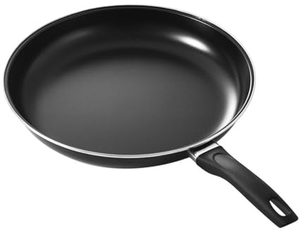 HEEPDD Nonstick Frying Pan, 10 Inch Round Flat Bottom Skillet with Portable Handle, Induction Compatible for Gas and Electric, for Home Cooks Students Campers and Small Kitchens