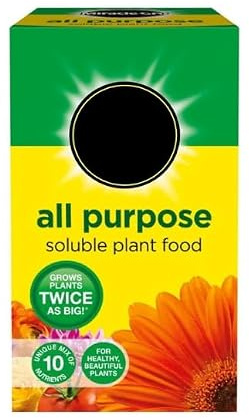 Miracle-Gro All Purpose Soluble miracle grow plant food Plant Food Fast Acting Fertiliser for Flowers, Vegetables, Shrubs & Houseplants, Indoor & Outdoor 1kg