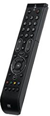 One For All URC7110 EssenceTV Telecomando Universale, per TV di Tutte le Marche, Nero